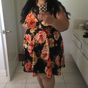 Plus size hermoso vestido